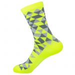 Vớ xe đạp Baisky Sport Socks, freesize, màu Yellow/Gray - Ảnh 2