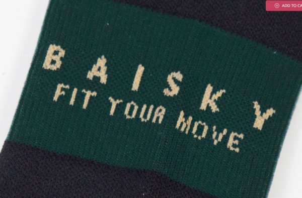 Vớ xe đạp Baisky Sport Socks, freesize, màu Black/Green/Brown - Ảnh 7