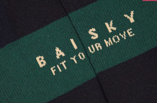 Vớ xe đạp Baisky Sport Socks, freesize, màu Black/Green/Brown - Ảnh 8