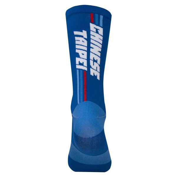 Vớ xe đạp Baisky Sport Socks, freesize, màu 2020 Chinese Taipei Cycling Team Blue - Ảnh 2