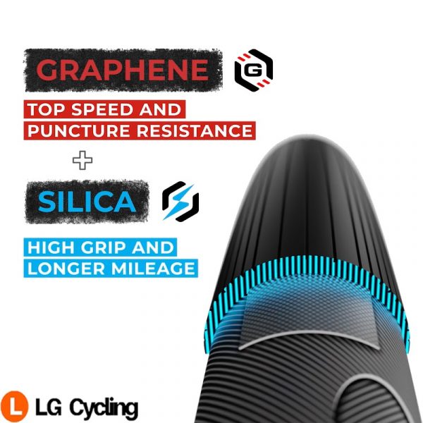 Vỏ xe đạp Vittoria Competition Corsa Next, Tubuless , màu Đen - Ảnh 5