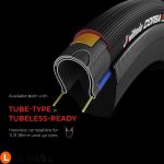 Vỏ xe đạp Vittoria Competition Corsa Next, Tubuless , màu Đen - Ảnh 4