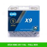 Sên xe đạp KMC X9 ( hàng hộp, hàng chĩnh hãng ) - Ảnh 2