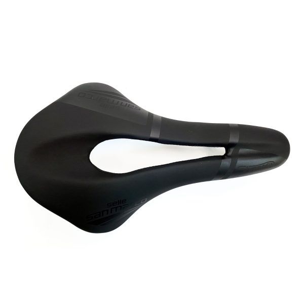 Yên xe đạp Selle Sanmarco Shorfit Wide 145mm x 255mm - Ảnh 1
