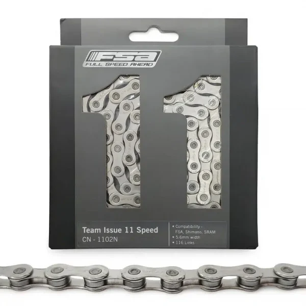Sên xe đạp FSA Team Issue 11speed - 116Links V3 w/1 DriveLink Connector,CN-1102N - Ảnh 1