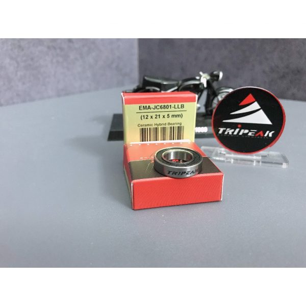 #6801 (12 x 21x 5 mm) Bạc đạn bánh xe - Ảnh 2