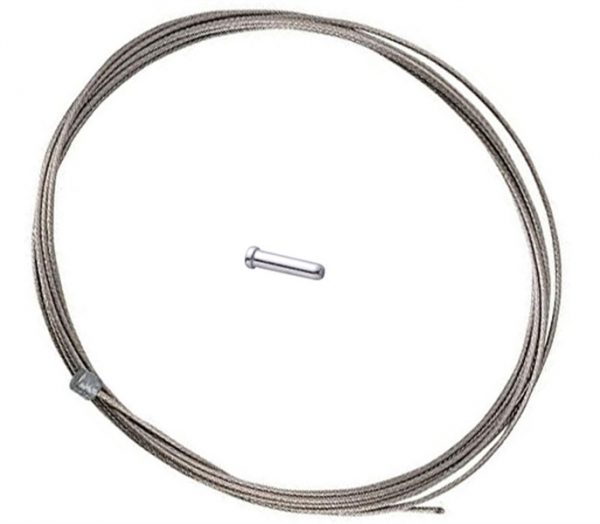 1 sợi dây Ruột dây đề Stainless Shimano SUS Shifter inner Cable - Steel - Ảnh 1