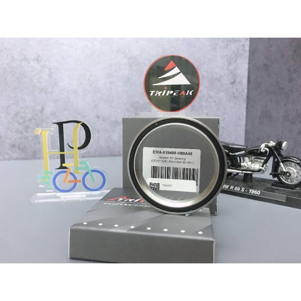 (HS-041) 51.9x40x8mm, 45°/45° Bạc đạn chén cổ TRIPEAK Headset Steel Bearing - Ảnh 4