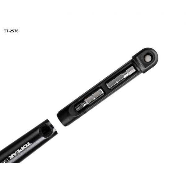 Bộ dụng cụ mini cầm tay, có điều chỉnh lực 2-6NM, hiệu Topeak TT2576 Nano Torqbar X - Ảnh 3