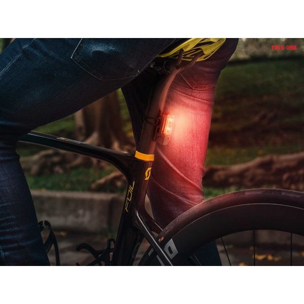 Combo đèn trước và sau, hiệu Topeak TMS098 Powerlux USB Combo, sạc bằng USB - Ảnh 5