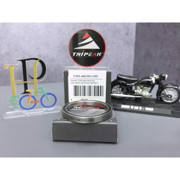 (HS-022) 44x35x5mm ,90°/90° Bạc đạn chén cổ TRIPEAK Headset Steel Bearing - Ảnh 1