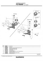 Nắp đậy sang dĩa Shimano FD-R8000/R7000/R5801 - Ảnh 3