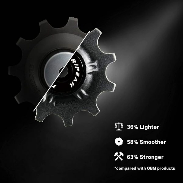 Bánh đề nhỏ, bạc đạn Ceramic Bearing cho Shimano 10s 11s 11/11T - Black - Ảnh 8