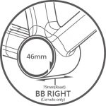 (BB4Y-011) Trục giữa BB TRIPEAK BBRight cho hệ 3 giò 3in1, bạc đạn ceramic Coated Hybrid Bearing - Ảnh 7