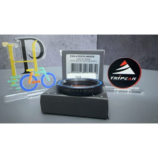 (HS-009) 41.5x30.15x6.5mm, 36°/45° Bạc đạn chén cổ TRIPEAK Headset Steel Bearing - Ảnh 3