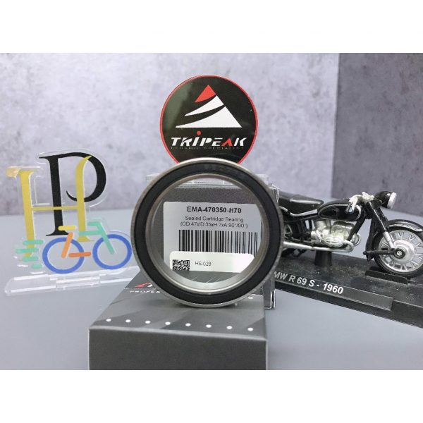(HS-029) 47x35x7mm, 36°/45° Bạc đạn chén cổ TRIPEAK Headset Steel Bearing - Ảnh 4