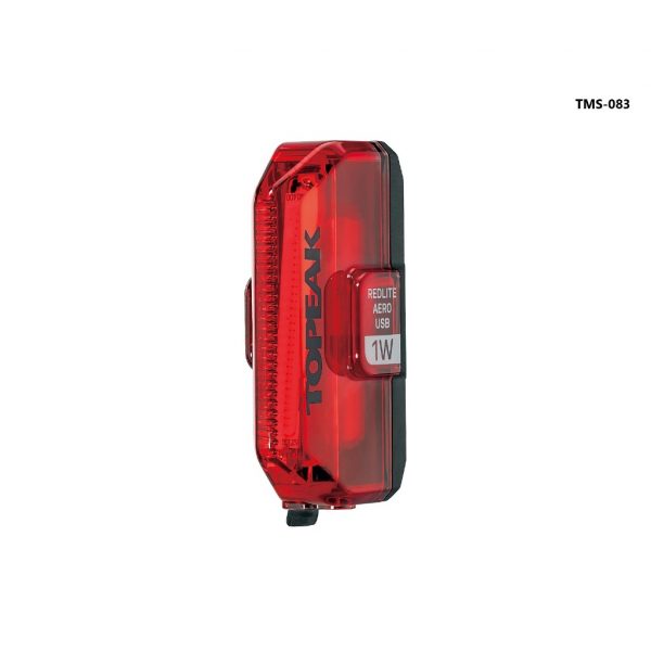 Đèn sau hiệu Topeak TMS083 Redlite Aero USB 1W, sạc USB - Ảnh 1