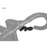 Pát gắn đồng hồ kèm đèn dưới, gắn ốc potang xe đạp, hiệu Topeak TC1045 UTF Multi Mount Pro - Ảnh 3