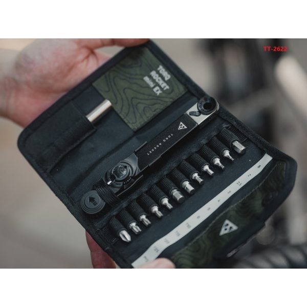 Bộ dụng cụ mini cầm tay, có điều chỉnh lực 2-10NM, hiệu Topeak TT2622 Torq Rocket mini EX - Ảnh 4
