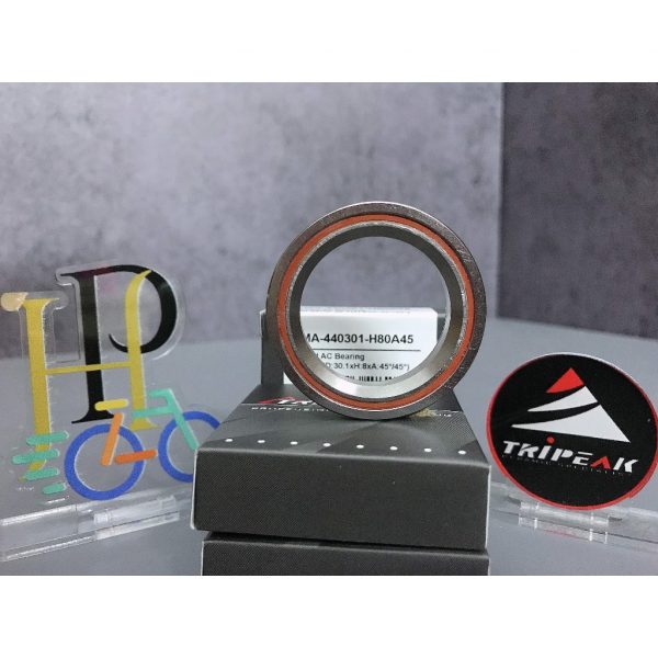 (HS-020) 44x30.1x8mm , 45°/45° Bạc đạn chén cổ TRIPEAK Headset Steel Bearing - Ảnh 5