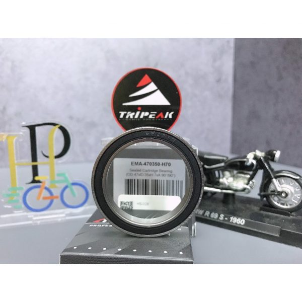 (HS-028) 47x35x7mm, 90°/90° Bạc đạn chén cổ TRIPEAK Headset Sealed Cartridge Bearing - Ảnh 3