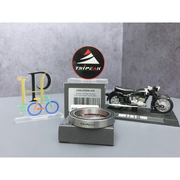 (HS-028) 47x35x7mm, 90°/90° Bạc đạn chén cổ TRIPEAK Headset Sealed Cartridge Bearing - Ảnh 2