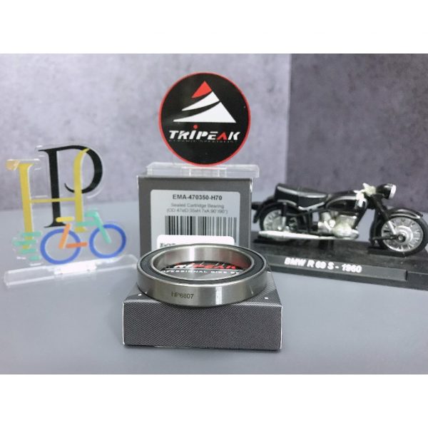 (HS-028) 47x35x7mm, 90°/90° Bạc đạn chén cổ TRIPEAK Headset Sealed Cartridge Bearing - Ảnh 1