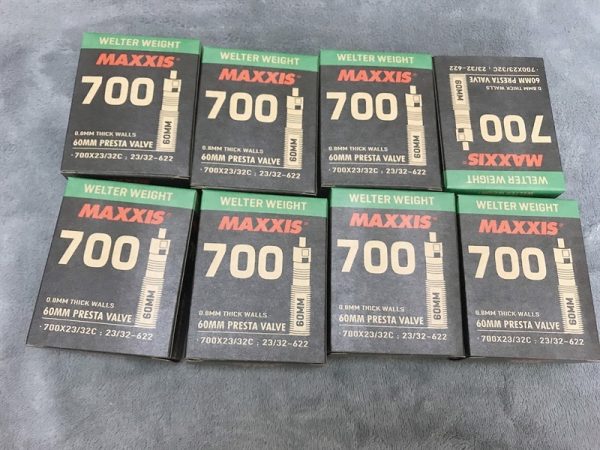 Ruột/săm xe đạp Maxxis 700X23/32C 48mm/60mm/80mm FV Welter Weight Tube - Ảnh 2