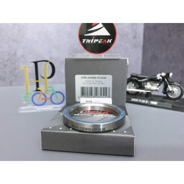 (HS-043) 52x40x7mm, 36°/45° Bạc đạn chén cổ TRIPEAK Headset Steel Bearing - Ảnh 1