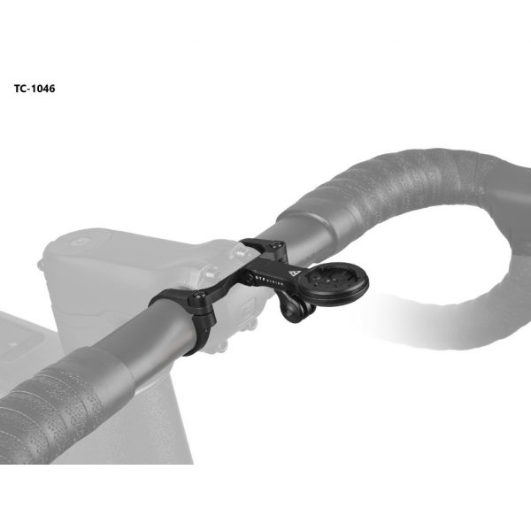 Pát gắn đồng hồ kèm đèn dưới, gắn ghidong xe đạp, hiệu Topeak TC1046 UTF Multi Mount Pro - Ảnh 2