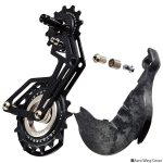 (OSPW) Tripeak Bộ tay đề Wing,bạc đạn Ceramic Bearing cho Shimano 11s 12s R71/R70-cage Carbon - Ảnh 4