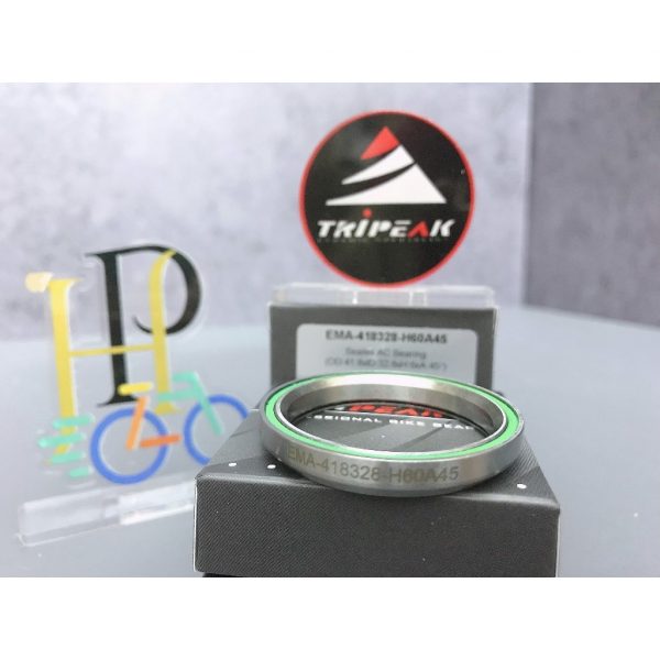 (HS-018) 41.8x32.8x6mm ,45°/45° Bạc đạn chén cổ TRIPEAK Headset Steel Bearing - Ảnh 1