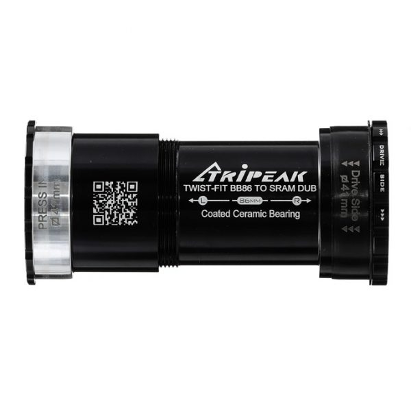 (BB4Y-007) Trục giữa BB TRIPEAK BB86 cho giò Sram DUB 29mm, bạc đạn ceramic Coated Hybrid Bearing - Ảnh 1