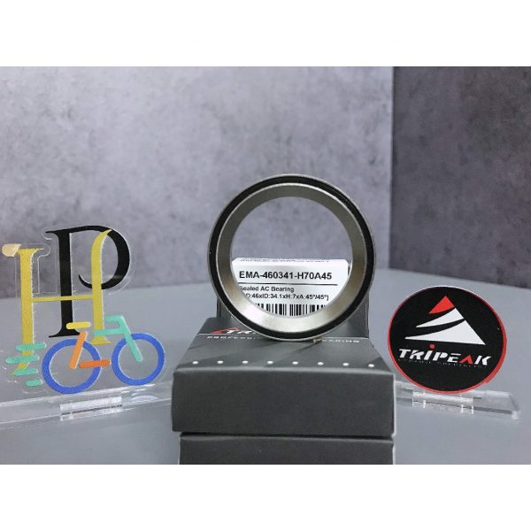 (HS-025) 46x34.1x7mm , 45°/45° Bạc đạn chén cổ TRIPEAK Headset Steel Bearing - Ảnh 4