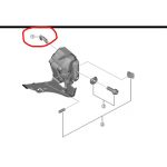 Nắp sang dĩa Shimano Dura Ace FD-R9250 Shimano Y2JP06000 Plug Cover - Ảnh 3