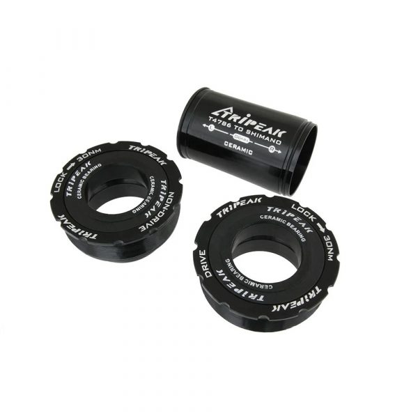 Trục giữa BB Tripeak T47 86mm cho giò Shimano 24mm, bạc đạn Ceramic Bearing | Steel Bearing - Ảnh 3