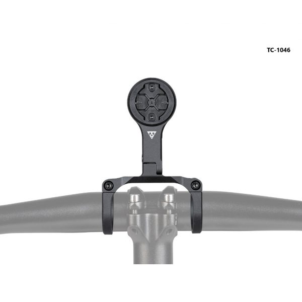 Pát gắn đồng hồ kèm đèn dưới, gắn ghidong xe đạp, hiệu Topeak TC1046 UTF Multi Mount Pro - Ảnh 1