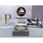 (HS-024) 45.8x36.8x6.5mm , 45°/45° Bạc đạn chén cổ TRIPEAK Headset Steel Bearing