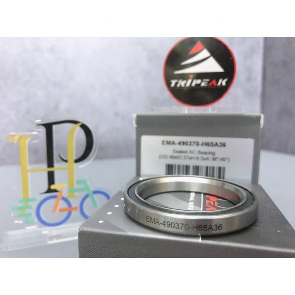 (HS-032) 49x37x6.5mm, 36°/45° Bạc đạn chén cổ TRIPEAK Headset Steel Bearing - Ảnh 1