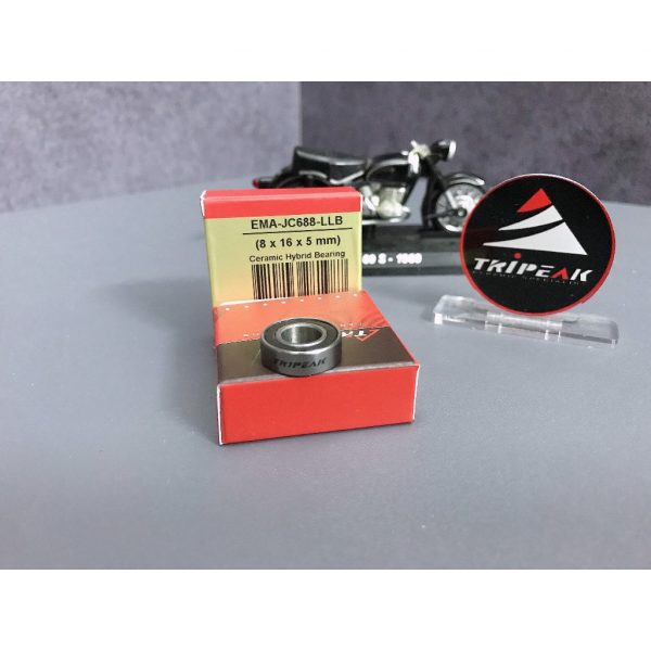 #688 ( 8 x 16 x 5 mm) Bạc đạn bánh xe - Ảnh 2