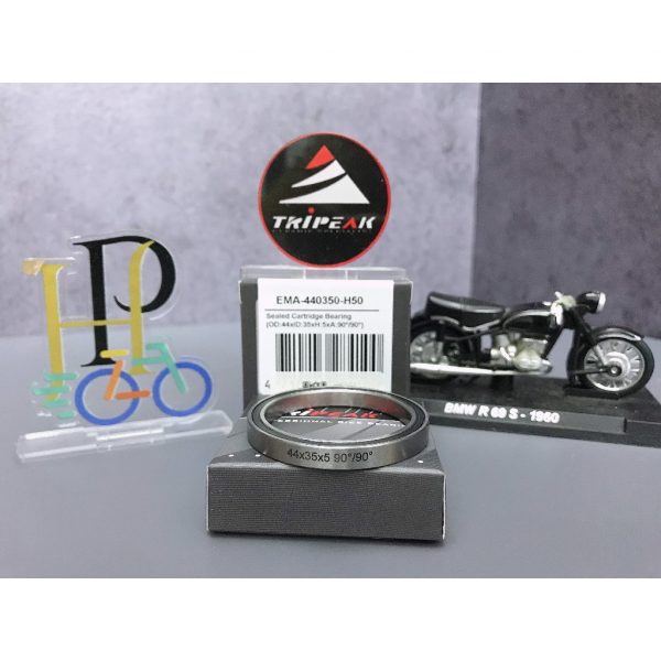 (HS-022) 44x35x5mm ,90°/90° Bạc đạn chén cổ TRIPEAK Headset Steel Bearing - Ảnh 2