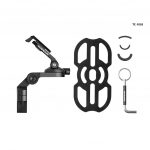 Pát gắn đồng hồ kèm đèn dưới, gắn ghidong xe đạp, hiệu Topeak TC1038 Ridecase Mount Handlabar - Ảnh 2