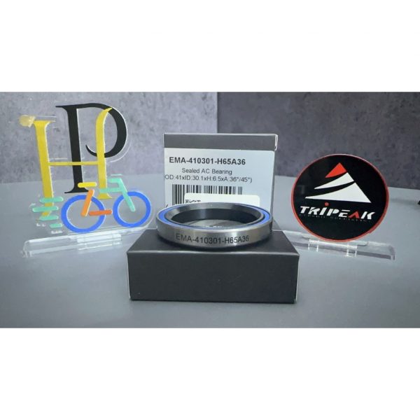 (HS-004) 41x30.1x6.5mm, 36°/45° Bạc đạn chén cổ TRIPEAK Headset Steel Bearing - Ảnh 1