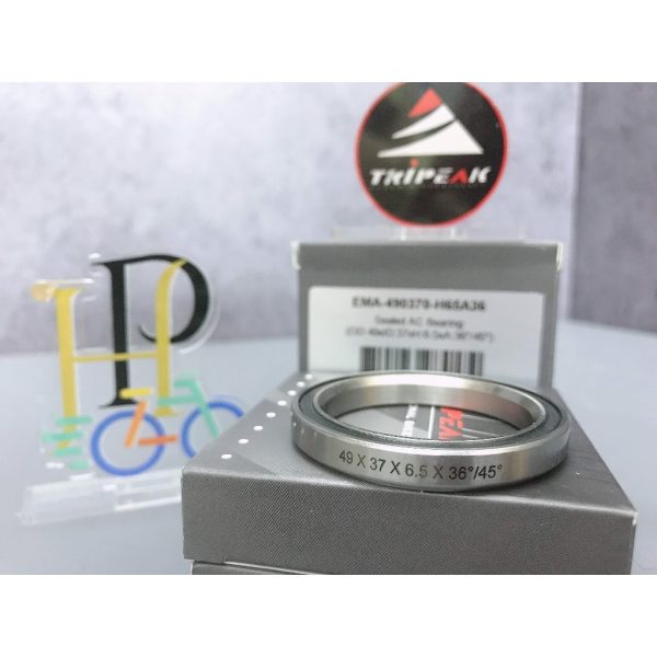 (HS-032) 49x37x6.5mm, 36°/45° Bạc đạn chén cổ TRIPEAK Headset Steel Bearing - Ảnh 2