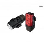 Combo đèn trước và sau, hiệu Topeak TMS098 Powerlux USB Combo, sạc bằng USB