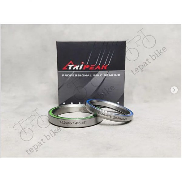 (HS-018) 41.8x32.8x6mm ,45°/45° Bạc đạn chén cổ TRIPEAK Headset Steel Bearing - Ảnh 5