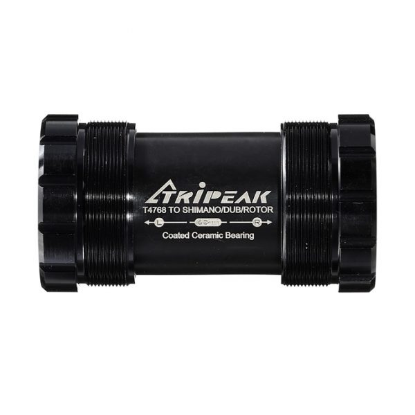 (BB4Y-003) Trục giữa BB TRIPEAK T47 68/73mm cho hệ 3 giò 3in1, bạc đạn ceramic Coated Hybrid Bearing - Ảnh 1