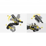 Pát gắn đồng hồ kèm đèn dưới, gắn ghidong xe đạp, hiệu Topeak TC1038 Ridecase Mount Handlabar - Ảnh 3
