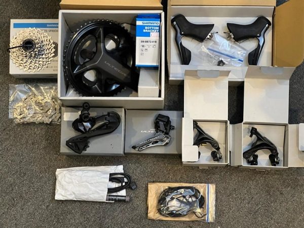 Groupset Shimano Ultegra Di2 12s R8150 Rim Brake - Ảnh 3