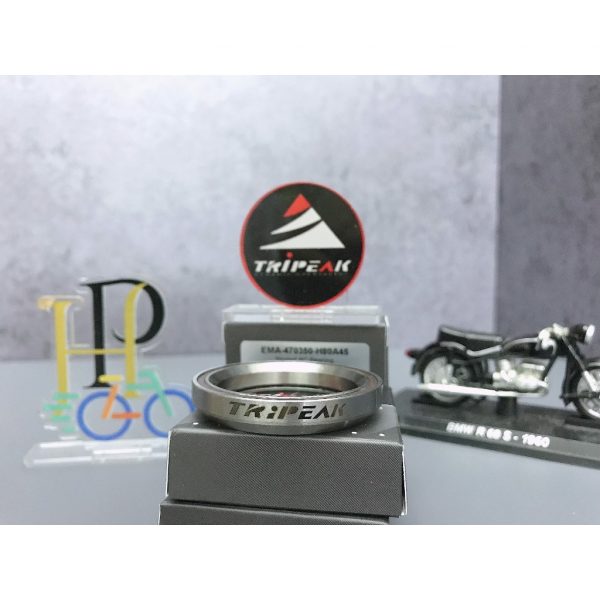 (HS-030) 47x35x8mm, 45°/45° Bạc đạn chén cổ TRIPEAK Headset Steel Bearing - Ảnh 3